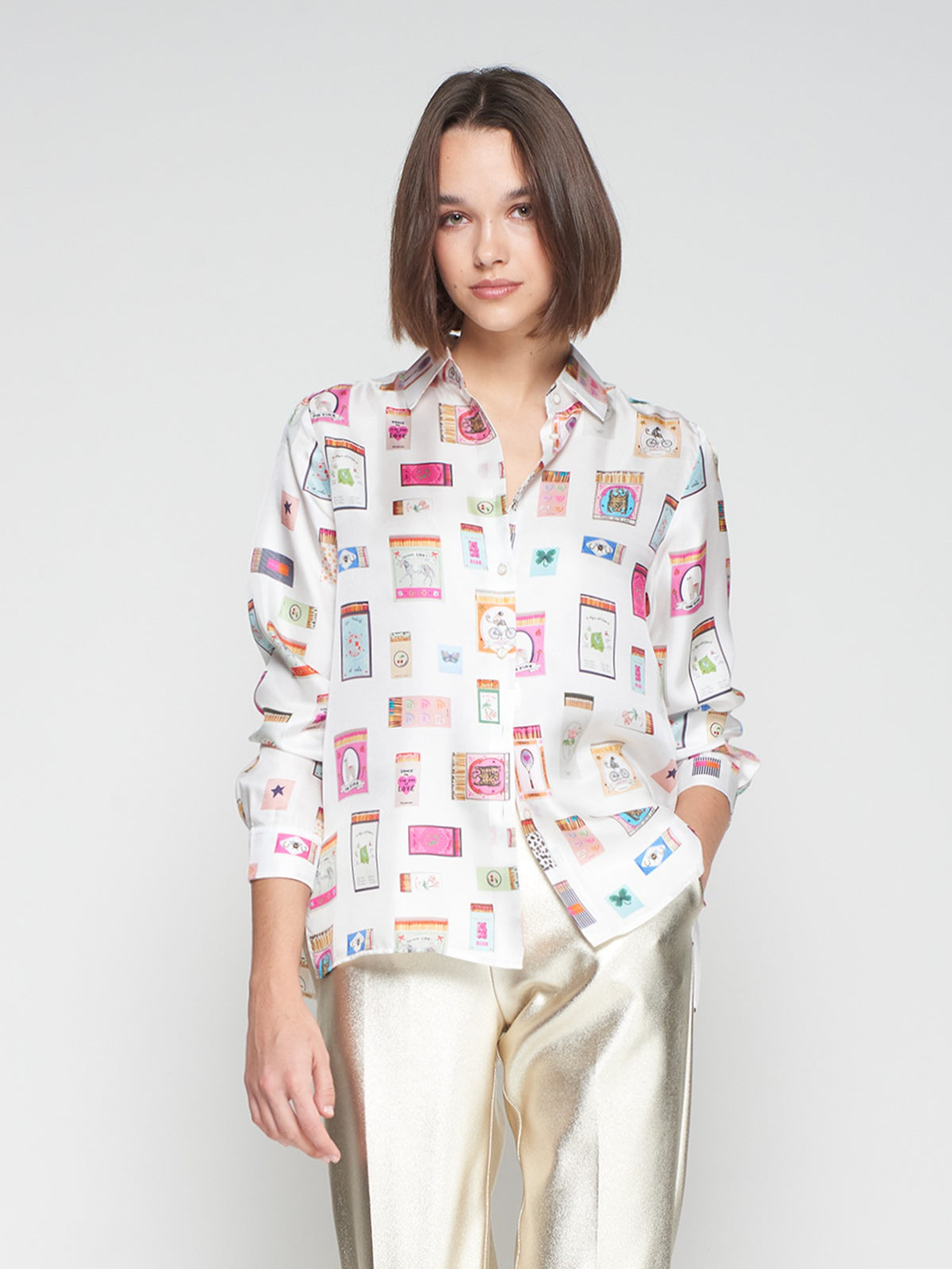 TINNED FISH BUTTON DOWN