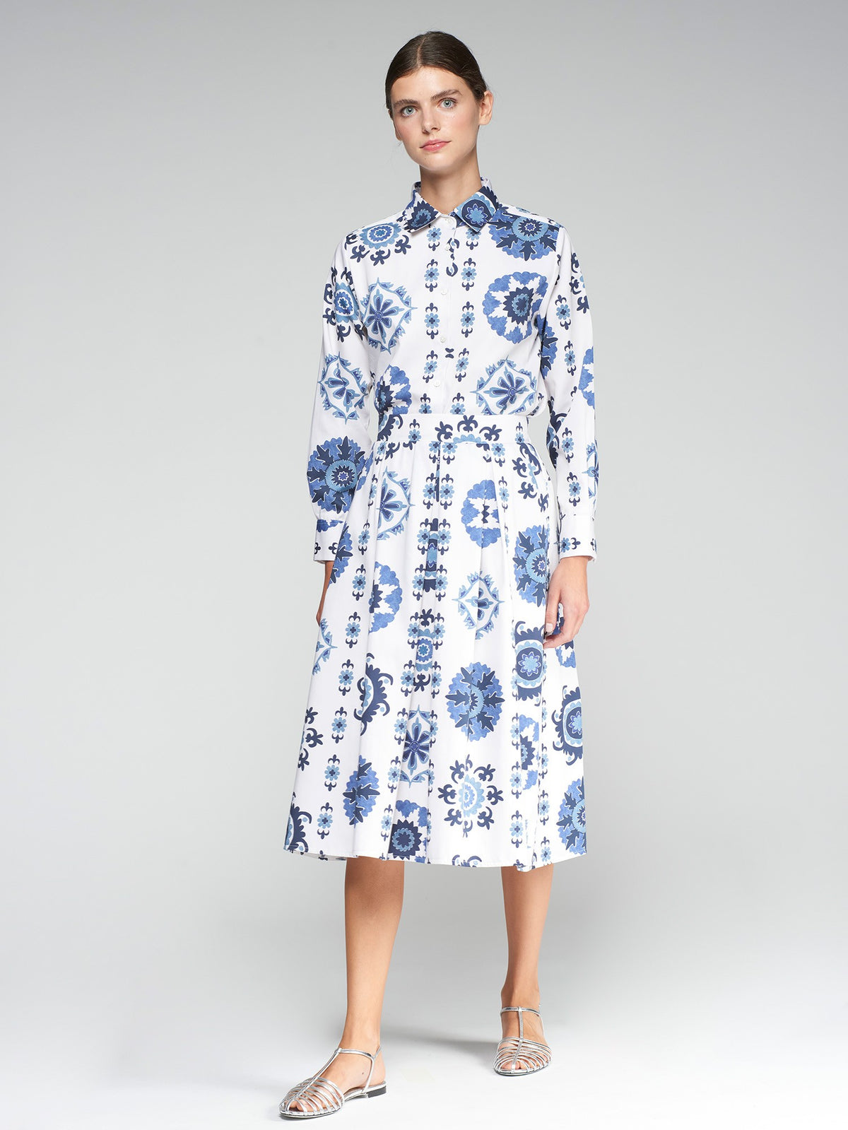 TILE PATTERN SKIRT
