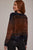 SLOUCHY SWEATER- CHOCOLATE OMBRE