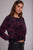 SLOUCHY SWEATER- SANGRIA CLOUD DYE