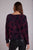 SLOUCHY SWEATER- SANGRIA CLOUD DYE