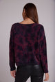 SLOUCHY SWEATER- SANGRIA CLOUD DYE