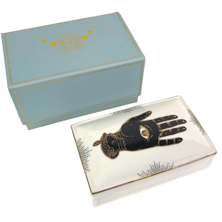 SNAKE CHARMER CERAMIC BOX