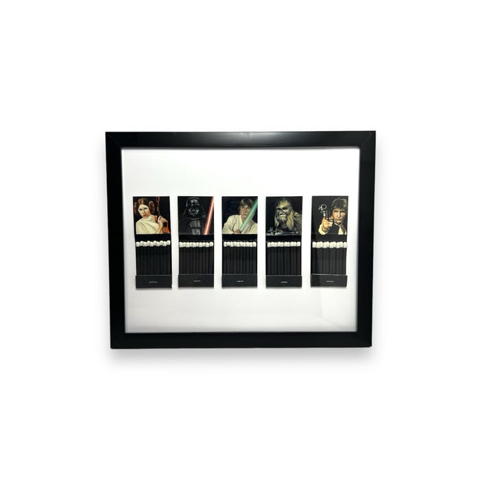 STAR WARS FRAMED MATCHBOOK