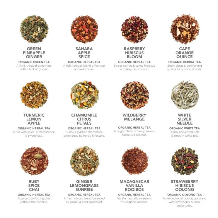 TEABLOOM WORLD PYRAMID COLLECTION