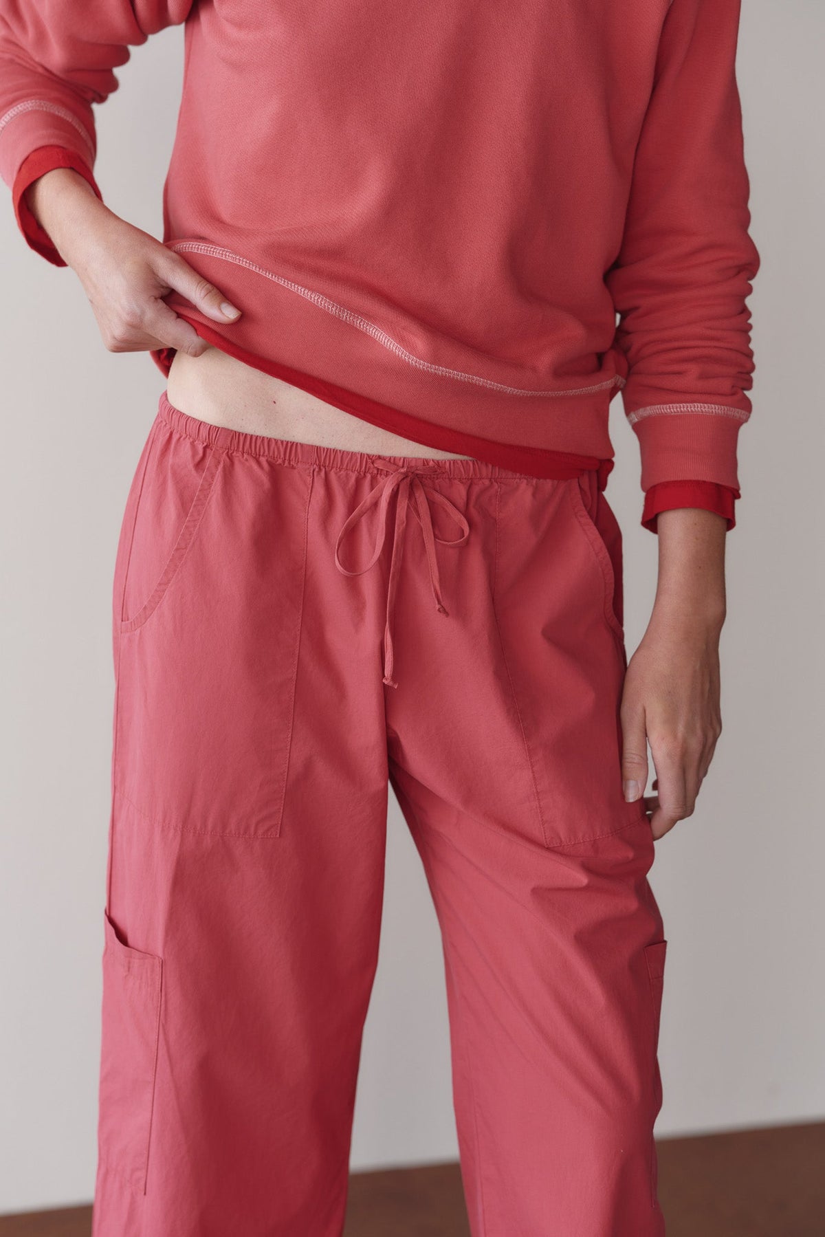 POP DRAWSTRING CARGO PANT