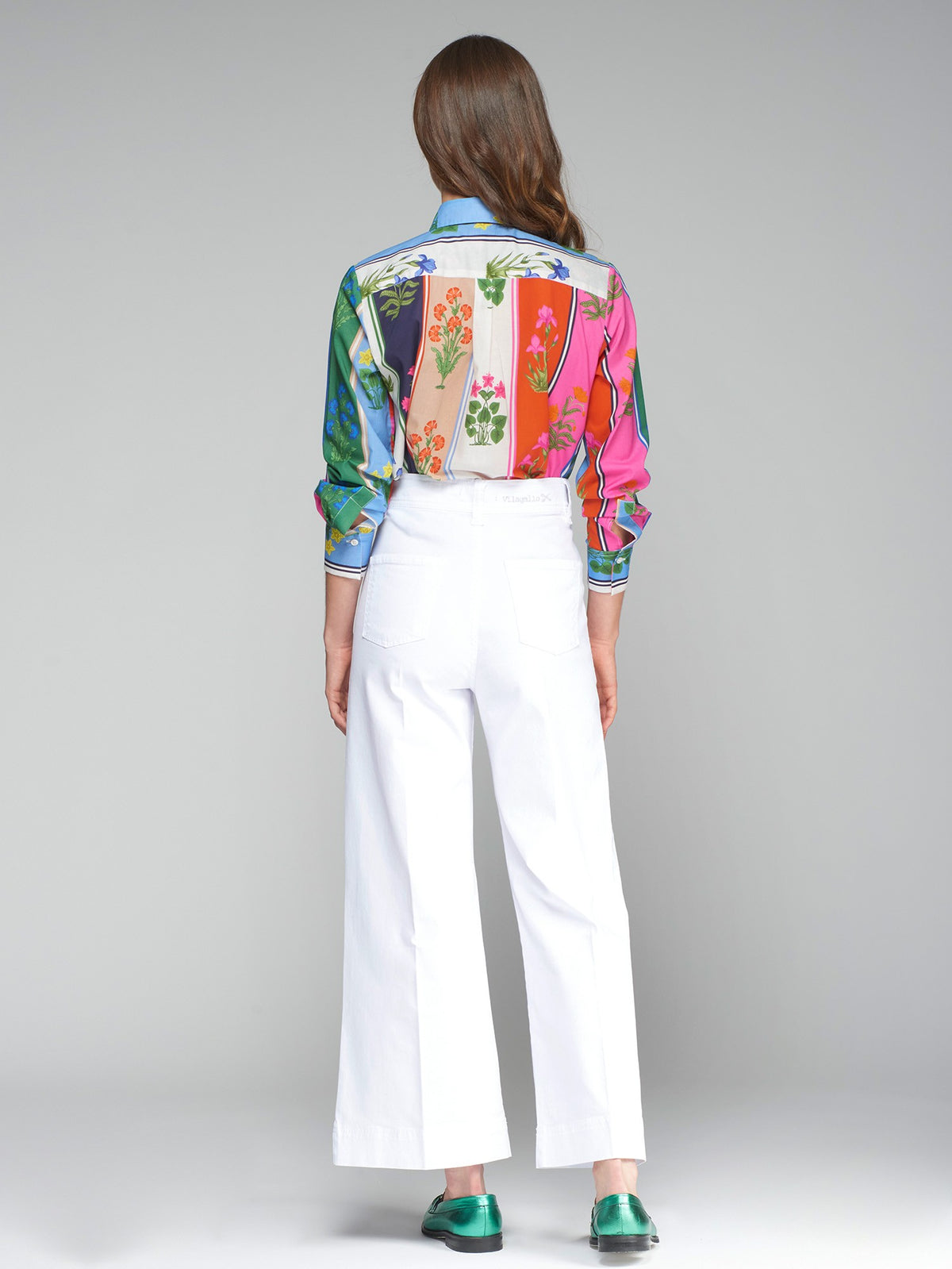 WHITE POCKET TROUSER