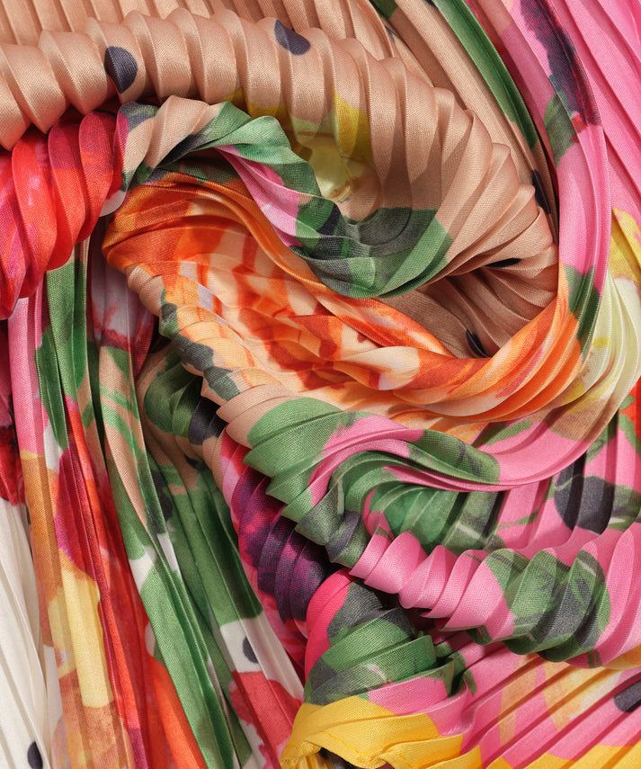CLASSIC ROSE PLEATED DIA