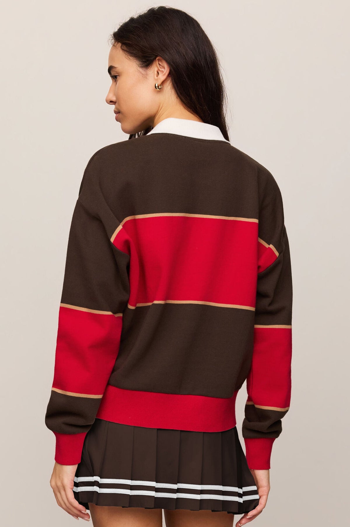 STUDY BREAK POLO SWEATSHIRT