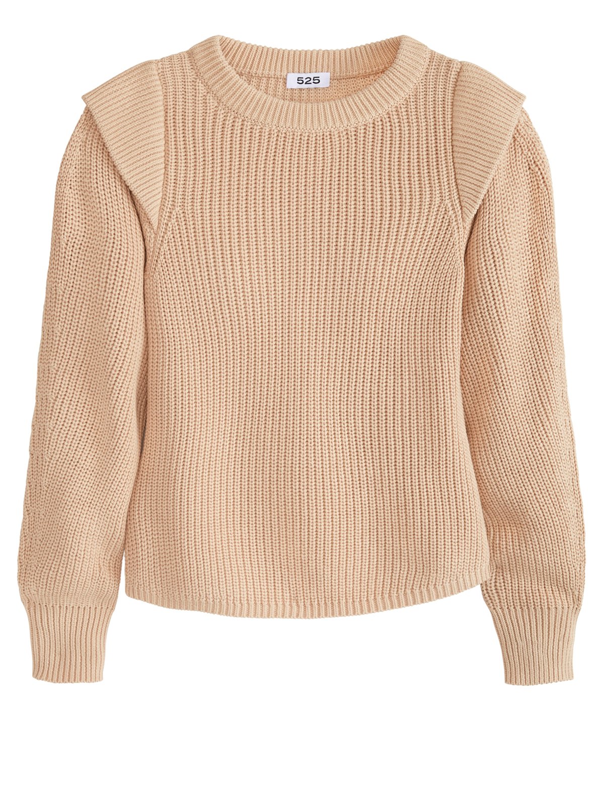 SHOULDER DETAIL PULLOVER