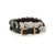 MEDALS P/D BLACK BRACELET