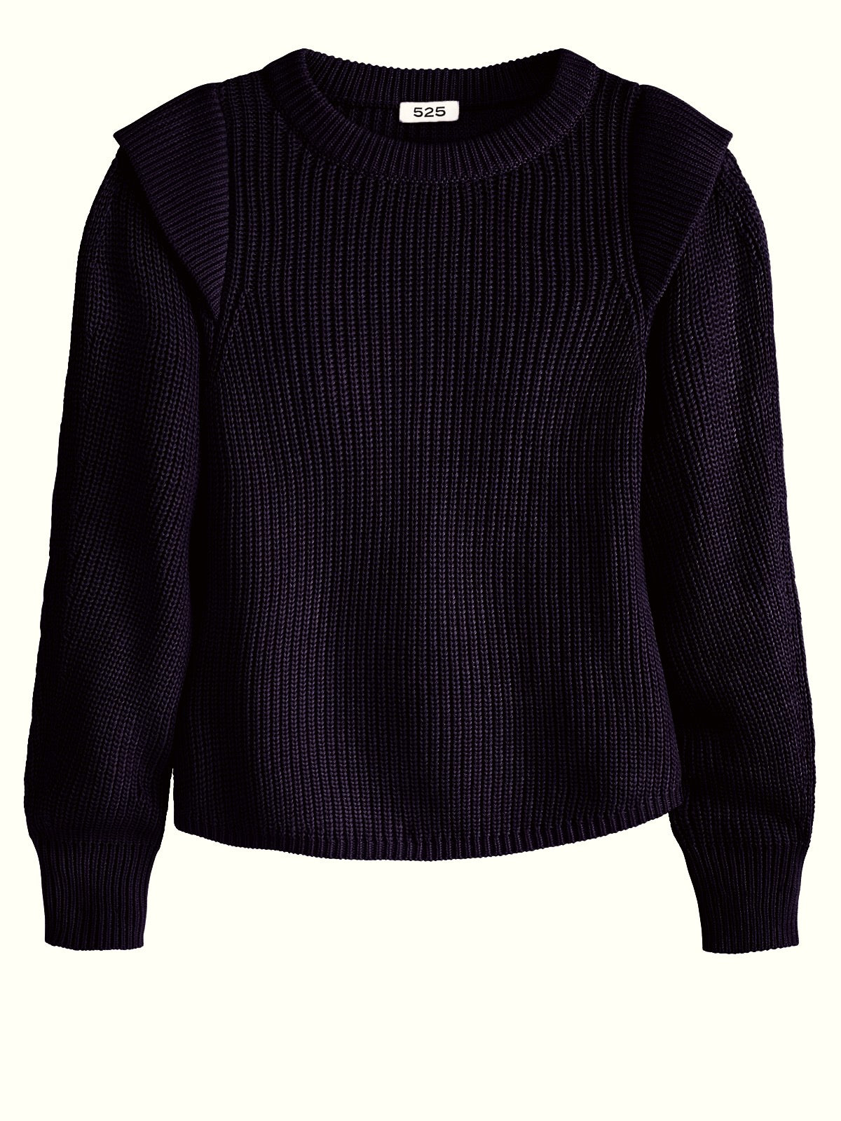 SHOULDER DETAIL PULLOVER