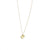 DOUBLE DISC PENDANT NECKLACE