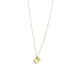 DOUBLE DISC PENDANT NECKLACE