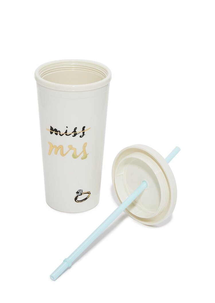 KATE SPADE MISS TO MRS TUMBLER