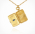 MERI LOCKET GOLD NECKLACE