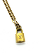 LOCK CHAINLINK NECKLACE