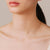 SUPER TINY PAVE BAR NECKLACE