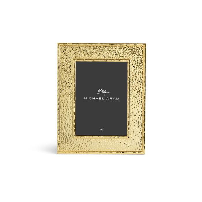 5X7 GOLD HAMMERTONE FRAME