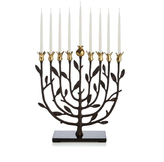 POMEGRANATE MENORAH