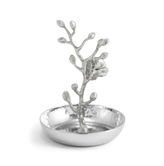 WHITE ORCHID RING CATCH