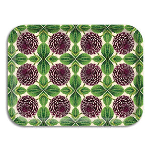 SMALL PURPLE DAHLIA TRAY