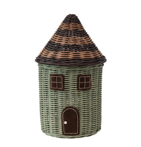 RATTAN HOUSE BASKET