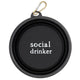 LARGE TRAVEL PET BOWL SOCIAL