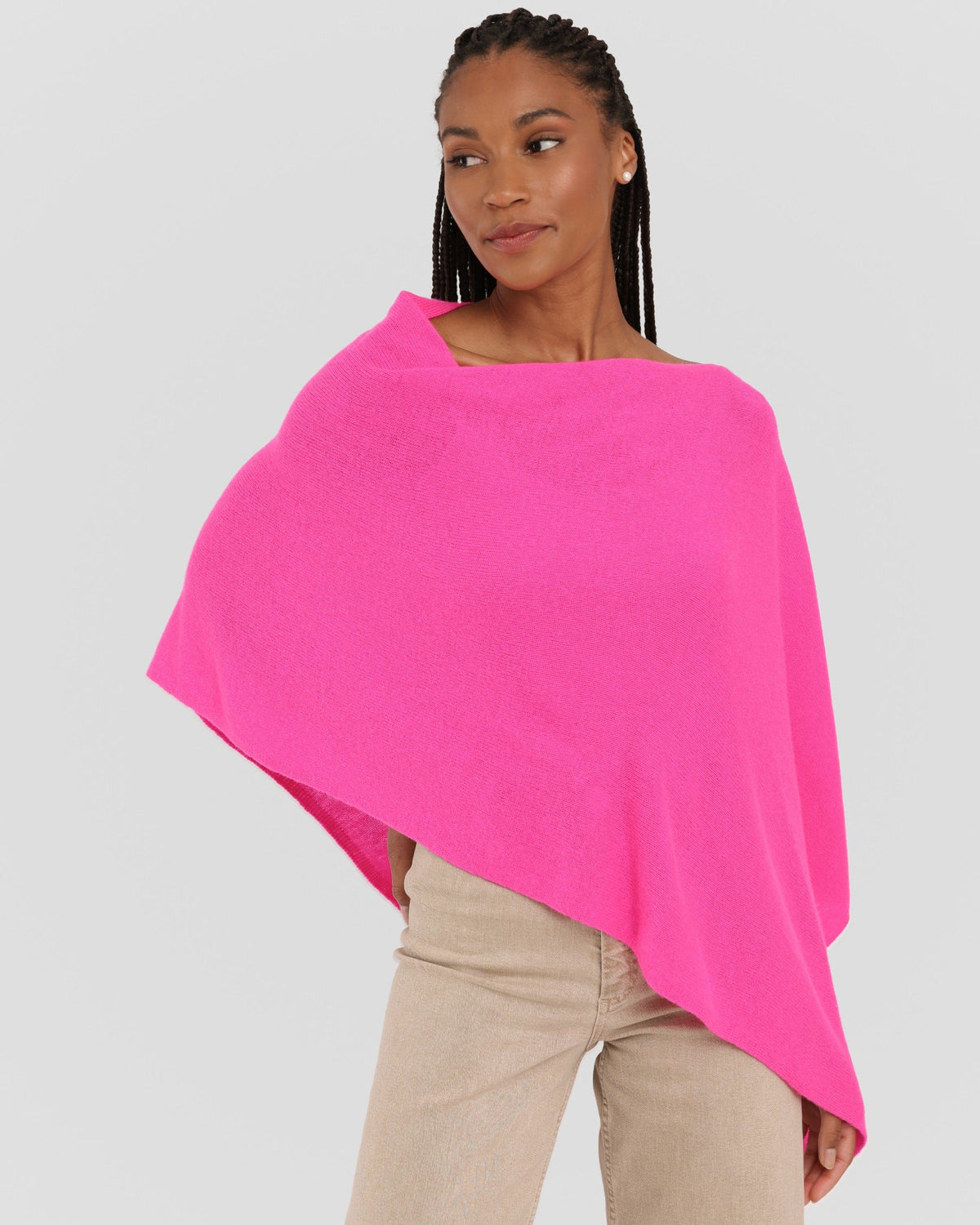 CASHMERE PONCHO