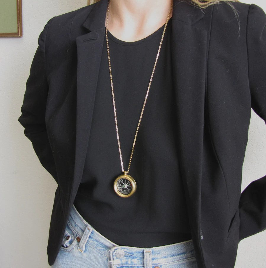 TRAILBLAZER COMPASS NECKLACE