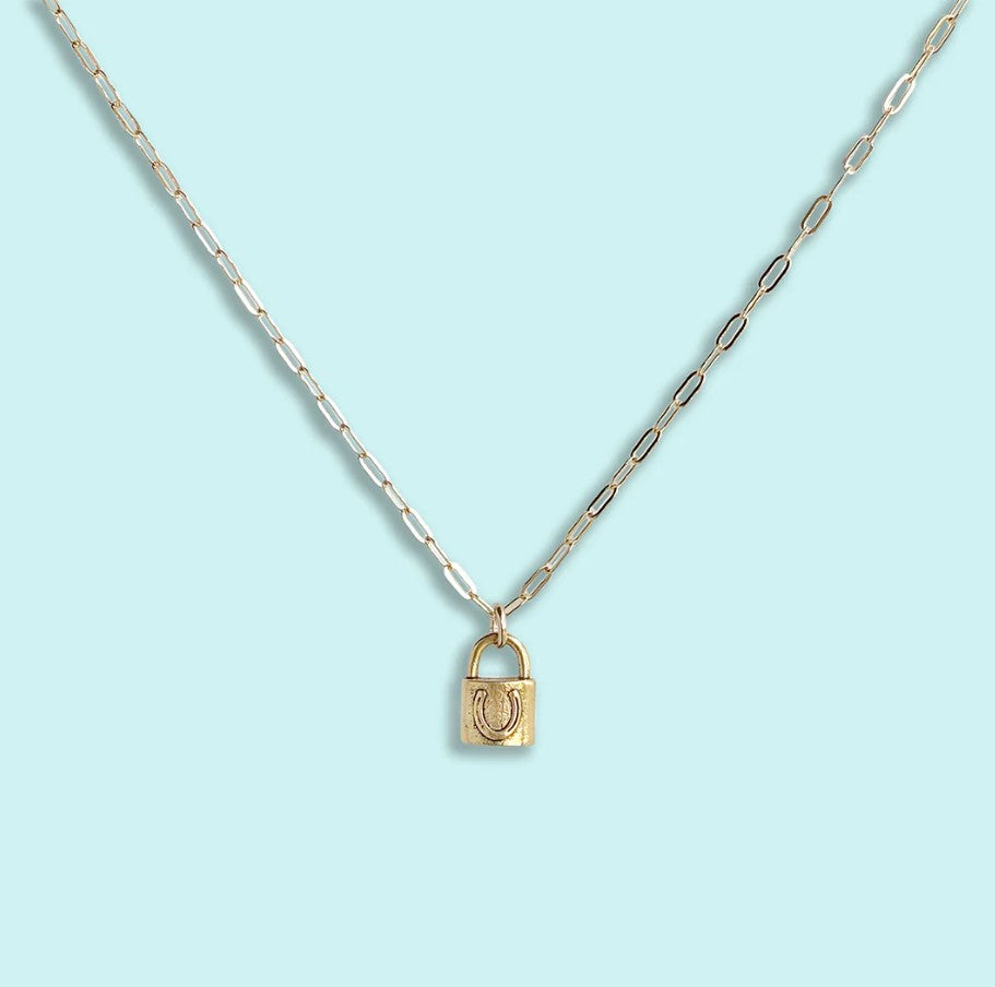 LOVE LOCK NECKLACE