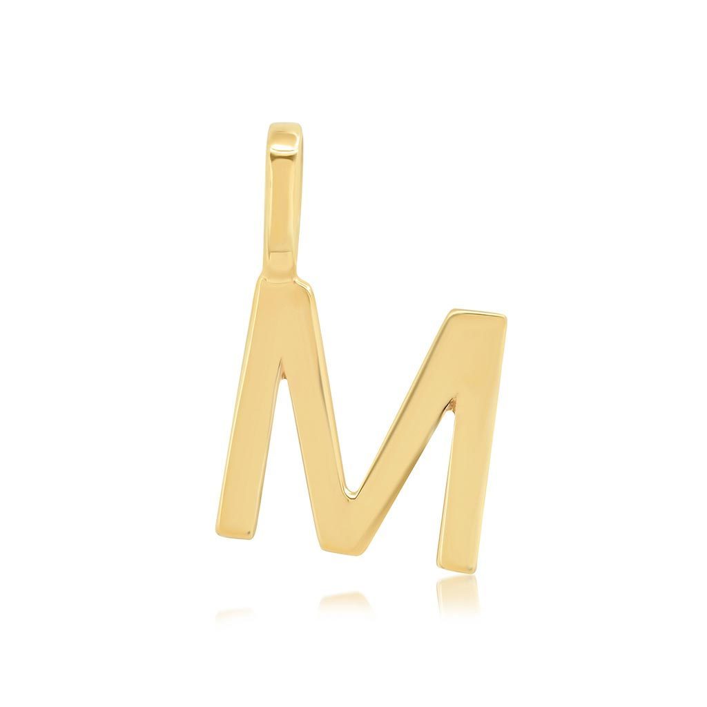 14K INITIAL CHARM