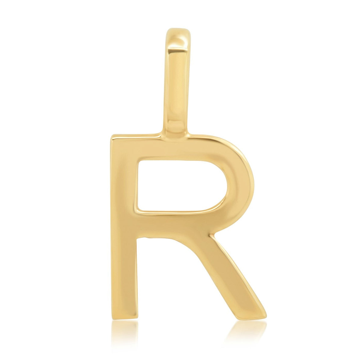 14K INITIAL CHARM