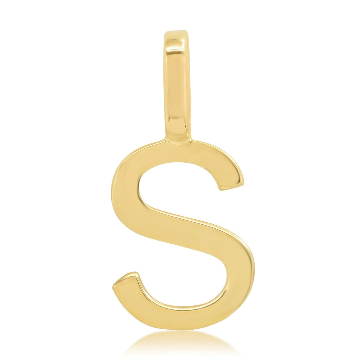 14K INITIAL CHARM